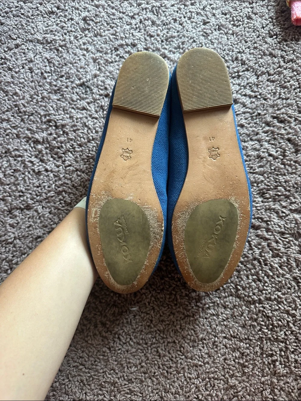 Kokua Barcelona Ballerina Flats Blue